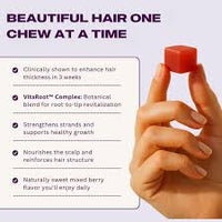 Serality® hair growth accelerator gummies